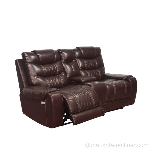 3+2+1 Electric Recliner Sofa Top Grain Leather Recliner Sofa Electric Recliner Sofa Supplier